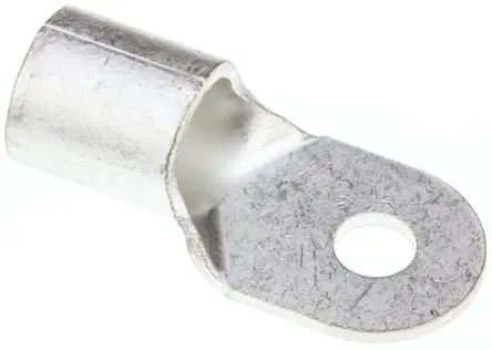 JST R Ringkabelschuh, Unisoliert 2 AWG, Grau, 2 AWG max.AWG, aussen ø 24 mm, innen ø 8.4 mm, 8 mm