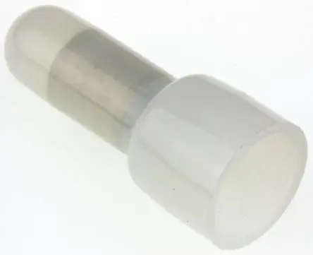 Produktfoto 1 von JST CE Spleißverbinder, Geschlossenes Endstück Isoliert, Ø 9.5 mm, Ges.L 27mm, 8 AWG max.