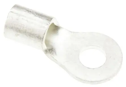 Produktfoto 1 von JST R Ringkabelschuh, Unisoliert 8 AWG, Grau, 8 AWG max.AWG, aussen ø 12 mm, innen ø 5.3 mm, 5 mm