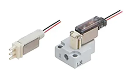 Produktfoto 1 von SMC 3/2 Öffner S070 Pneumatisches Magnetventil, Elektromagnet-betätigt 24V dc
