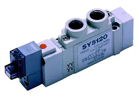 SMC SY5000 Pneumatisches Magnetventil, Elektromagnet-betätigt