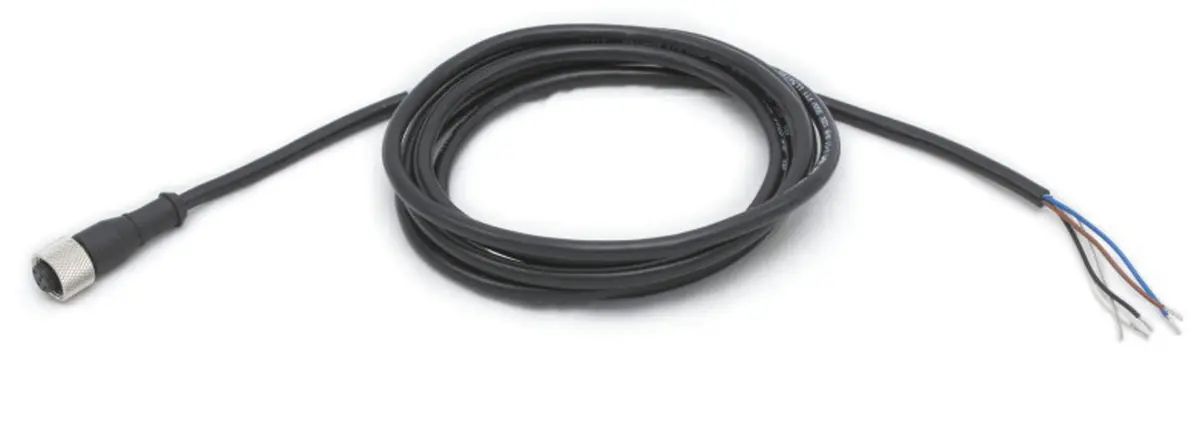 Produktfoto 1 von Banner, 5-polig Sensor-Betätigungselementkabel, M12 Buchse 12 / Nicht abgeschlossen Stecker/Buchse