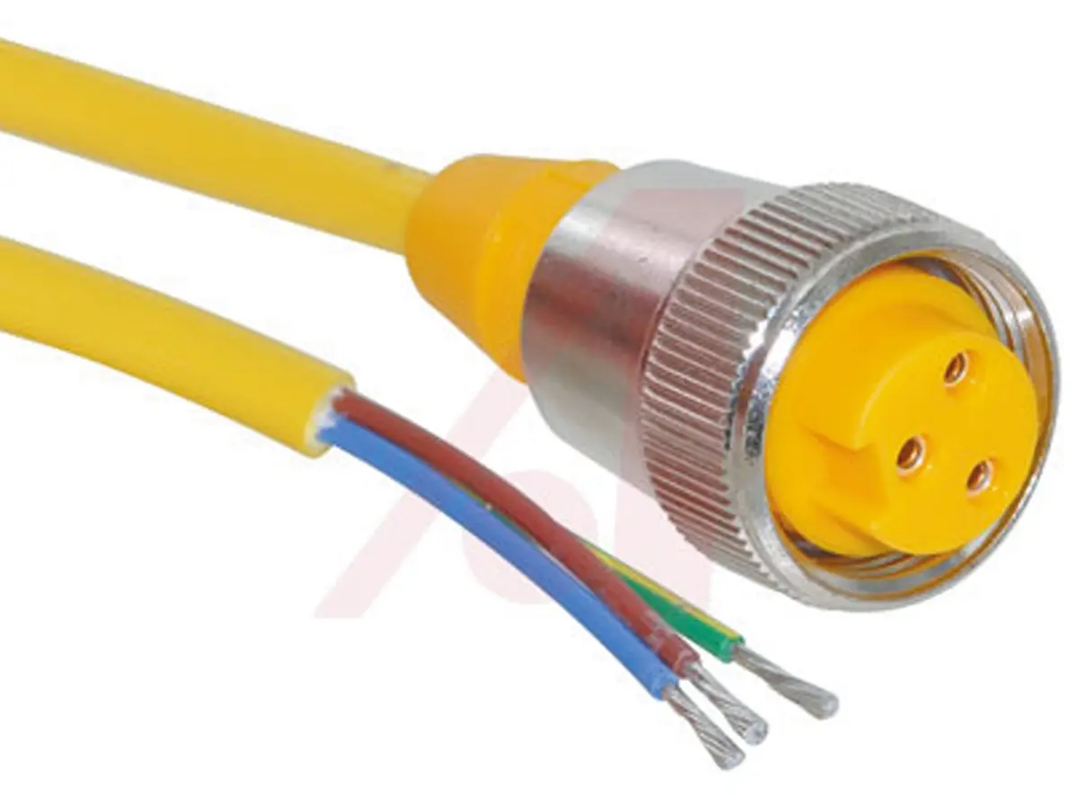 Produktfoto 1 von Turck RKM, 3-polig Sensor-Betätigungselementkabel, Gerade Buchse / Nicht abgeschlossen, Länge 2 m