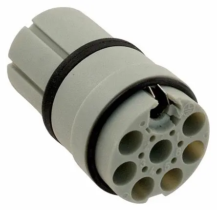 Produktfoto 1 von HARTING 0915 Rundsteckverbinder Buchse 7-polig Stecker/Buchse 10A Kabel IP65