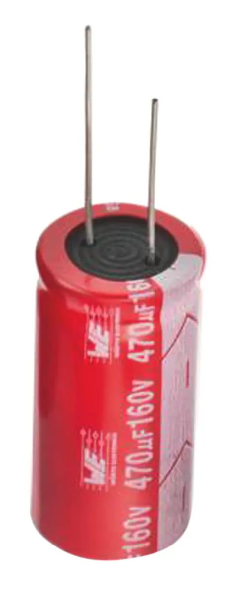 Produktfoto 1 von Wurth Elektronik WCAP-ATG8, THT Aluminium-Elektrolyt Kondensator 68μF ±20% / 400V dc, Ø 18mm x 25mm x 18mm, +85°C