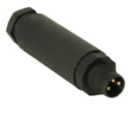 Produktfoto 1 von Turck BS M8 Rundsteckverbinder Buchse 3-polig Stecker 4A Kabel IP40