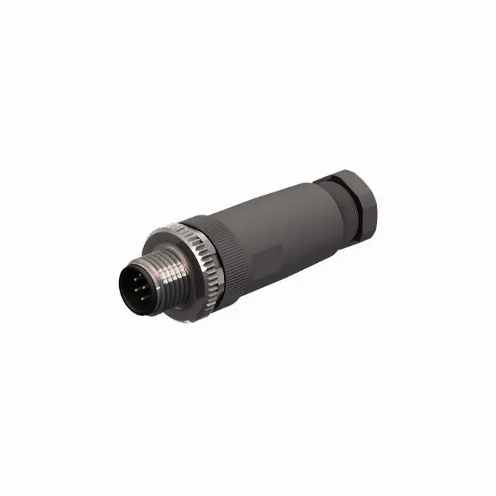 Produktfoto 1 von Turck BS M12 Rundsteckverbinder Buchse 8-polig Stecker 2A Kabel IP40