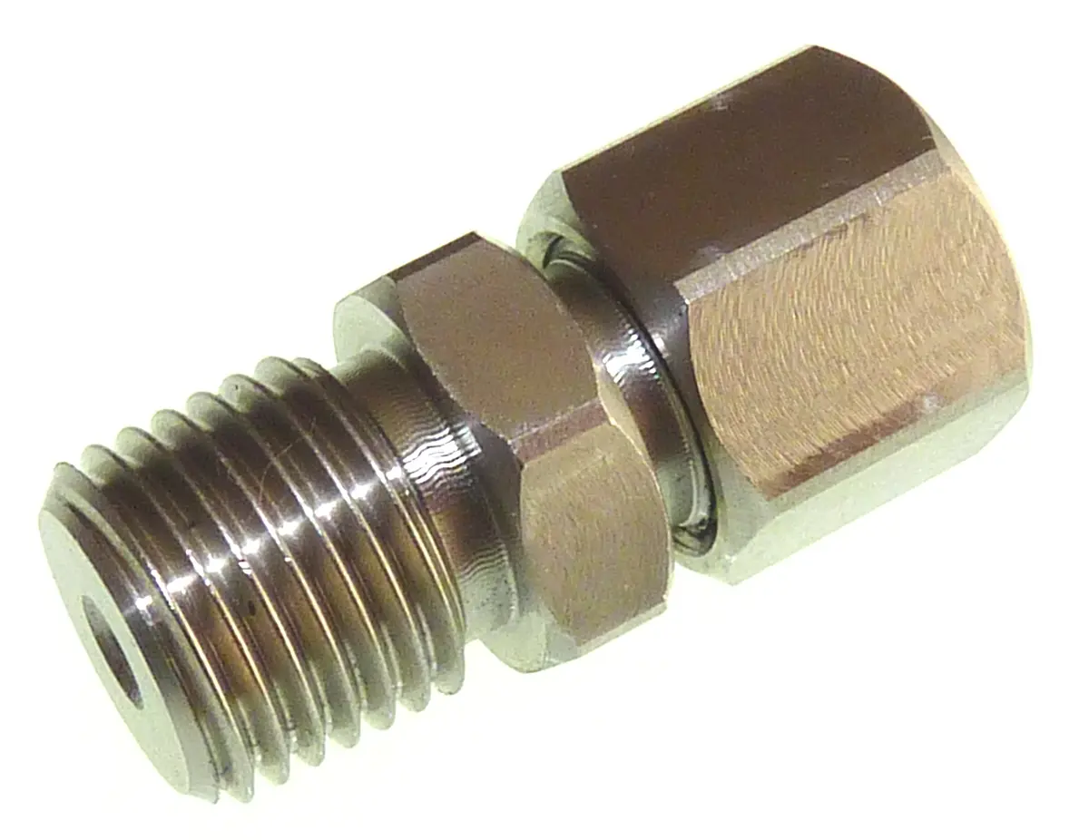 Produktfoto 1 von RS PRO 1/2 BSP Quetschverschraubung für Thermoelement oder PRT-Sonde