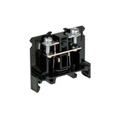 Produktfoto 1 von Idec BN Reihenklemme mit Sicherungshalter Schwarz, 600 V, 660 V Schraubbefestigung Abgesichert