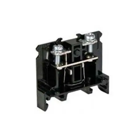 Produktfoto 1 von Idec BN Reihenklemme mit Sicherungshalter Schwarz, 600V, 660 V Schraubbefestigung Abgesichert