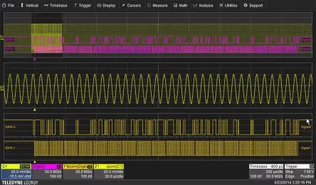 Produktfoto 1 von Teledyne LeCroy Oszilloskop-Software, Trigger- und Decodierungspaket für WaveSurfer 3000 Oszilloskop