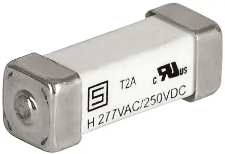 Produktfoto 1 von Schurter Nicht zurücksetzbare Sicherung 500mA 277 V ac, 250V dc Keramik T 5.35mm 5.35 mm
