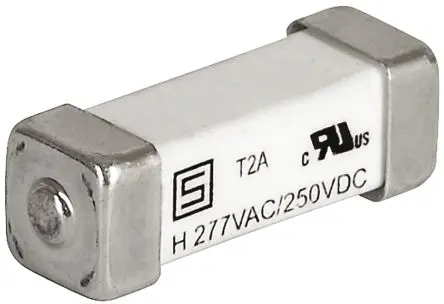 Produktfoto 1 von Schurter Nicht zurücksetzbare Sicherung 1.25A 277 V ac, 250V dc Keramik T 5.35mm 5.35 mm