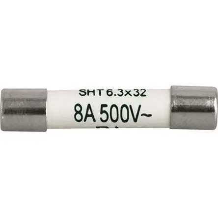 Produktfoto 1 von Schurter SHT 6.3x32 Patronensicherung T / 6.3A 6.3 x 32 mm 500V ac Keramik