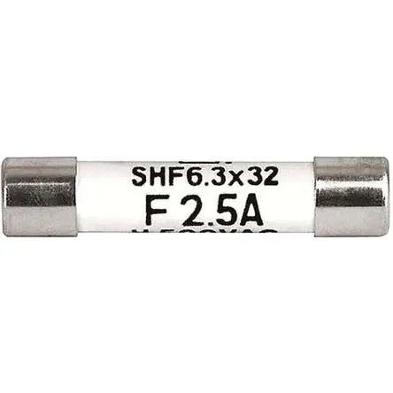 Produktfoto 1 von Schurter SHF 6.3x32 Patronensicherung F / 2A 6.3 x 32 mm 500V ac Keramik
