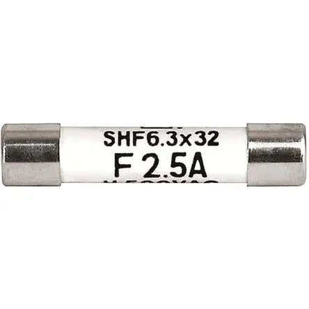 Produktfoto 1 von Schurter SHF 6.3x32 Patronensicherung F / 8A 6.3 x 32 mm 500V ac Keramik