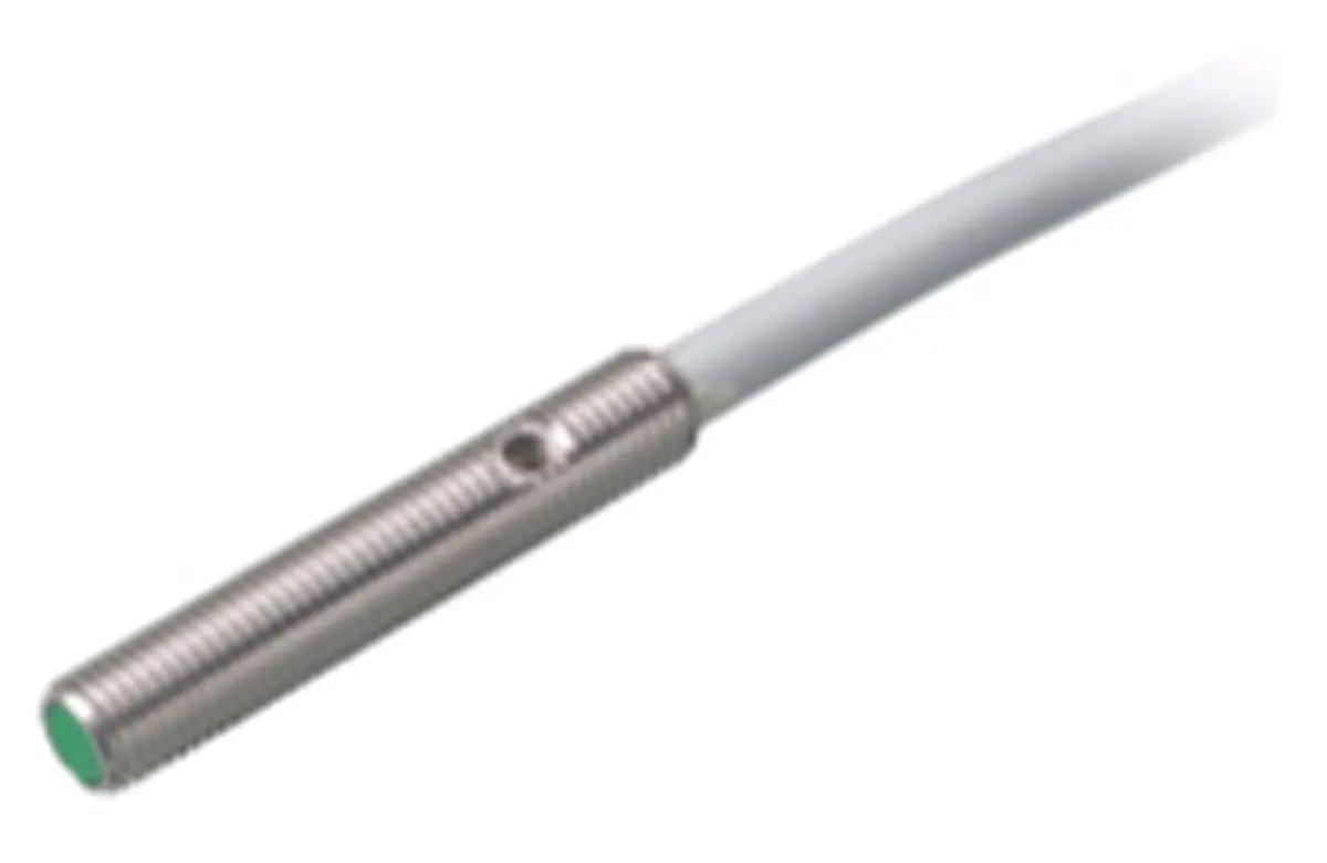 Produktfoto 1 von Pepperl + Fuchs M4 x 0.5 Induktiver Näherungssensor, Gewinderohr PnP / 100mA 1 mm, IP67 30 V dc