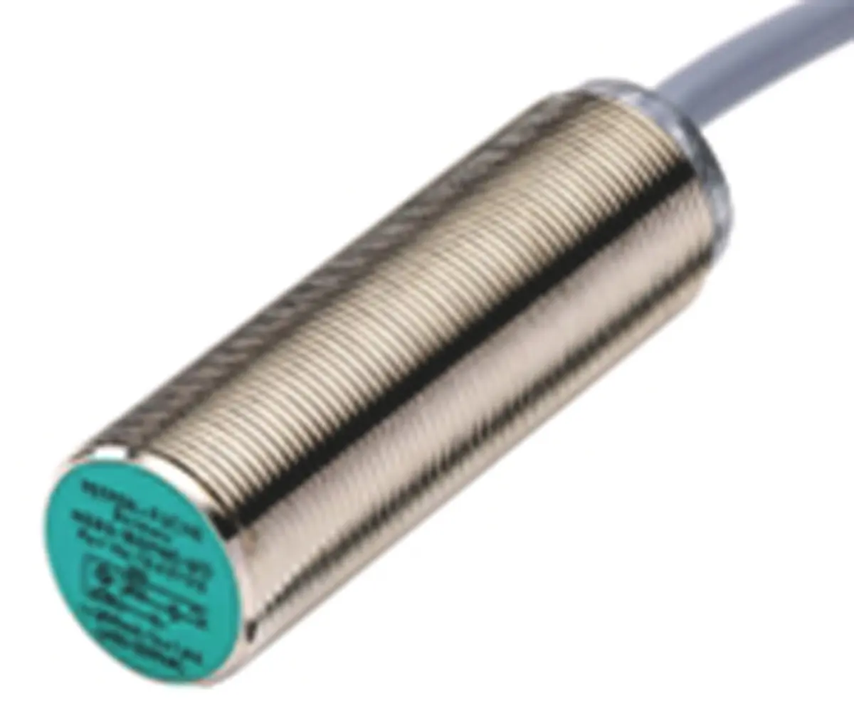 Produktfoto 1 von Pepperl + Fuchs M18 Näherungssensor Induktiv, Gewinderohr 5 mm 2-Draht 20 253 V ac / 200 mA NC, IP67