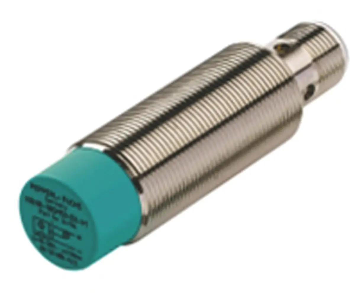 Produktfoto 1 von Pepperl + Fuchs M18 Induktiver Näherungssensor, Gewinderohr NPN / 200mA 100 mm, IP68 36 V dc