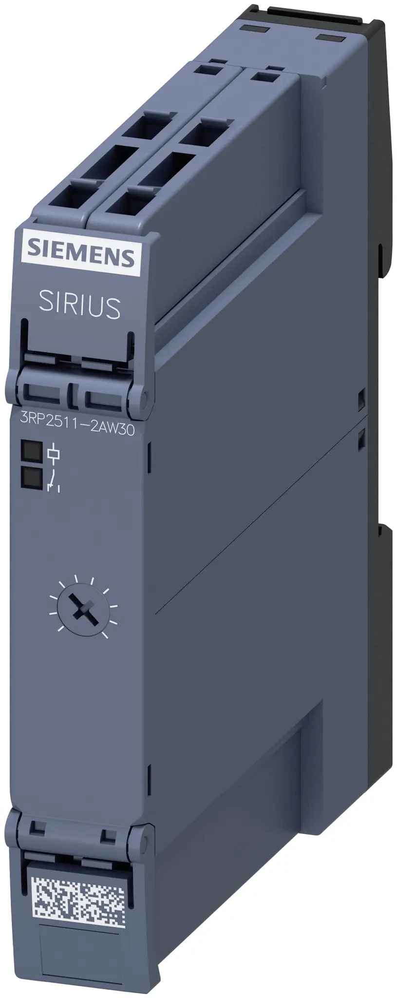 Produktfoto 1 von Siemens 3RP25 Zeitrelais, DIN-Schienen, 0.5 → 10s, 12 → 240V ac/dc, 1 Kont. Einfach, 1-poliger Wechsler