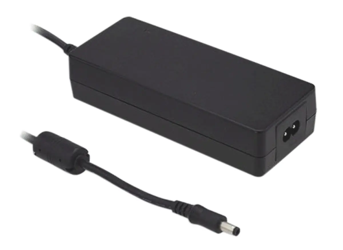 Produktfoto 1 von MEAN WELL Steckernetzteil, 100 → 240V ac, 12V dc / 6.67A Medizin-Zulassung, IEC 320-C8 Anschluss
