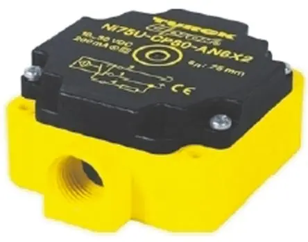 Produktfoto 1 von Turck BI 40 1/2-14 NPT in Induktiver Näherungssensor, Kubisch 2-adrig / 500mA 40 mm, IP67 250 V dc