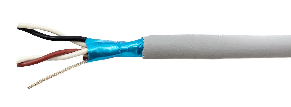 Produktfoto 1 von Alpha Wire Ecogen Ecocable Mini Datenkabel, 2-paarig 0.241 mm² 30 m Ø 4.22 mm MPPE isoliert schieferfarben