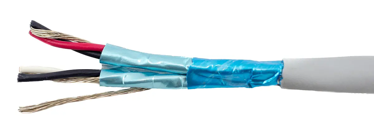 Produktfoto 1 von Alpha Wire Ecogen Ecocable Mini Datenkabel, 2-paarig 0.382 mm² 30 m Ø 5.31 mm MPPE isoliert Grau
