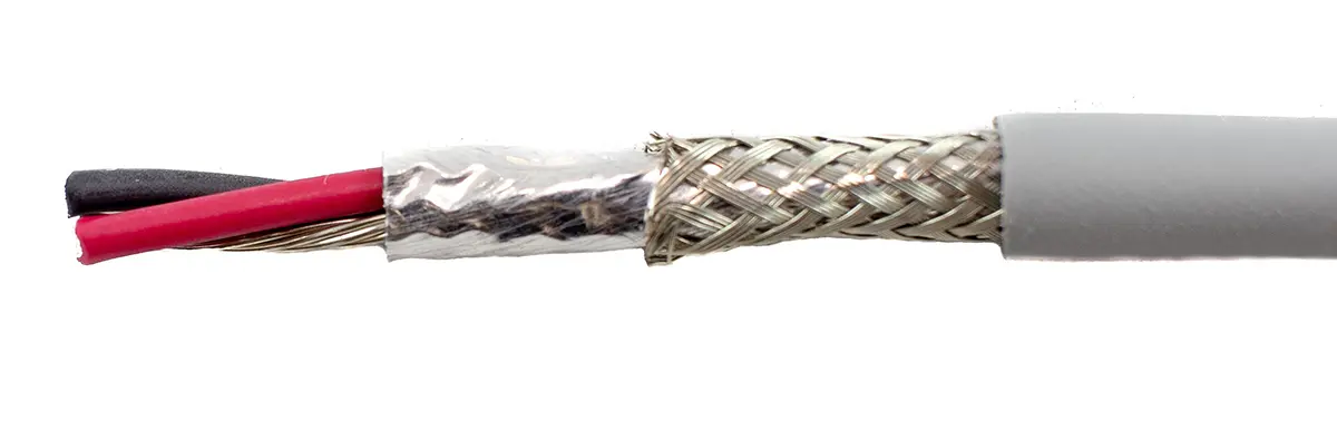 Produktfoto 1 von Alpha Wire Ecogen Ecocable Mini Datenkabel, 2-paarig 0.241 mm² 30 m Ø 4.9 mm MPPE isoliert Grau