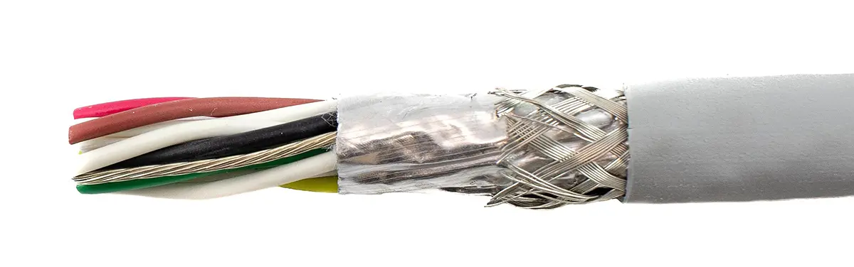 Produktfoto 1 von Alpha Wire Ecogen Ecocable Mini Datenkabel, 6-paarig 0.241 mm² 30 m Ø 6.55 mm MPPE isoliert Grau