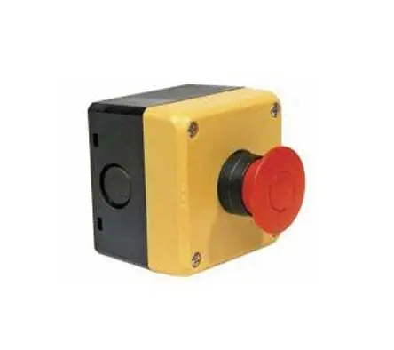 Produktfoto 1 von Idec XW Not-Aus-Drucktaster, SMD, 4 Öffner IP65, 38.6mm, x 80.7 mm, Drehfreigabe