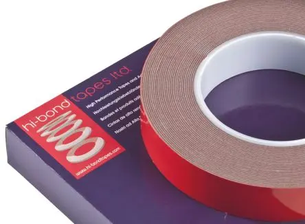 Produktfoto 1 von Hi-Bond VST 3120G Polyethylen Schaumstoff Klebeband doppelseitig, Grau, Stärke 1.1 mm, 25mm x 33 m, 25.7N/cm