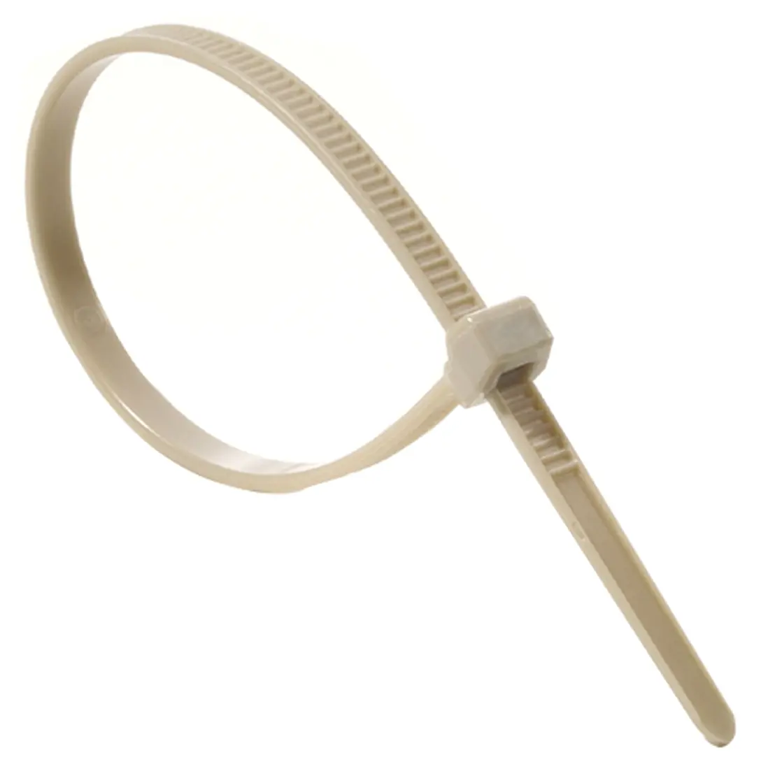 Produktfoto 1 von HellermannTyton 111 Polyetheretherketon Kabelbinder PT 220 Beige 4.7 mm x 220 mm