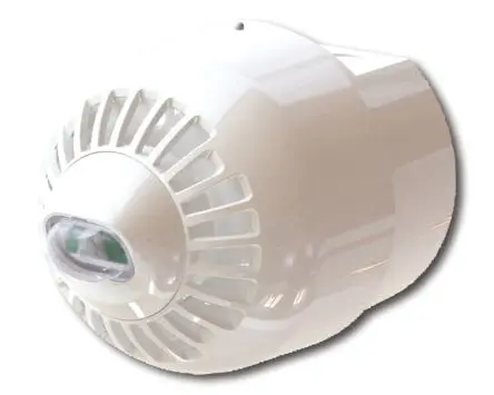 Produktfoto 1 von Klaxon Sonos Pulse LED, Filament/Warnsummer-Licht Schall- und Lichtsignal-Kombination 60V dc Weiß IP21, IP65 Decke, Wand