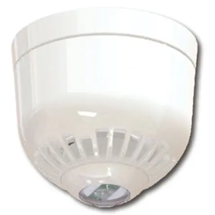 Produktfoto 1 von Klaxon Sonos Pulse LED, Filament/Warnsummer-Licht Schall- und Lichtsignal-Kombination 60V dc Rot IP21, IP65 Decke, Wand