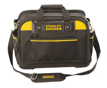 Produktfoto 1 von Stanley Gewebe Werkzeugtasche mit Zweiwegereißverschluss, 280mm x 430 mm x 300 mm Schultergurt