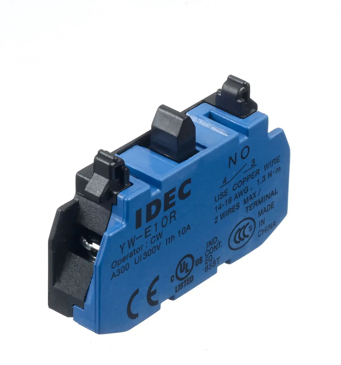 Produktfoto 1 von Idec CW Series Kontaktblock 1 Schließer