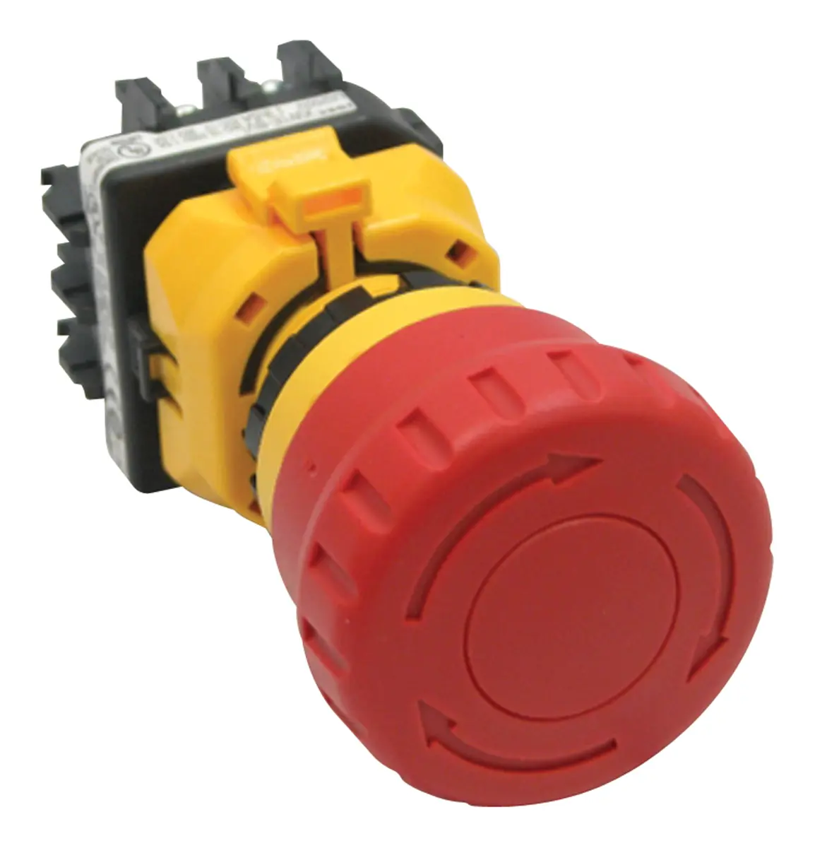 Produktfoto 1 von Idec XW1E Not-Aus-Drucktaster, Ø 22 mm, 1-poliger Umschalter, Rot Beleuchtet IP65, x 80.7 mm, Drehfreigabe