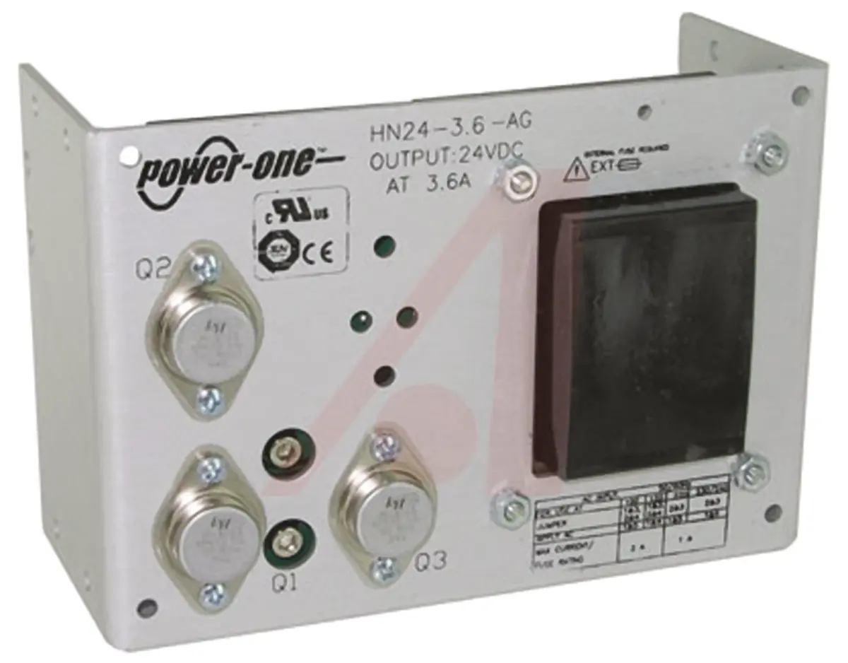 Produktfoto 1 von BEL POWER SOLUTIONS INC Linearnetzteil Offene Bauform, 3.6 A 24 V 5 Ausg.  L. 177.8 mm 86.4 W B. 123.7 mm T. 83.19 mm