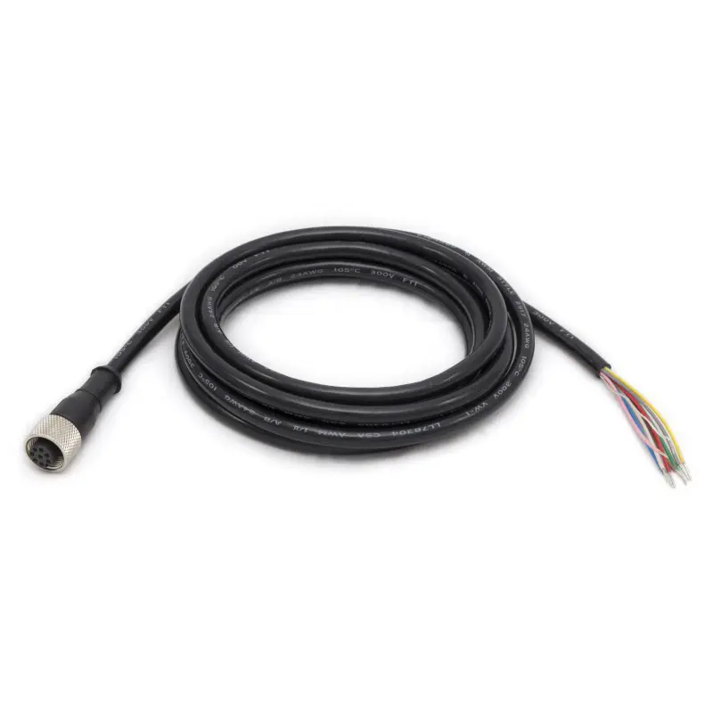 Produktfoto 1 von Banner iVu TG, 8-polig Sensor-Betätigungselementkabel, M12, Gerade Stecker 8 / Nicht abgeschlossen Buchse