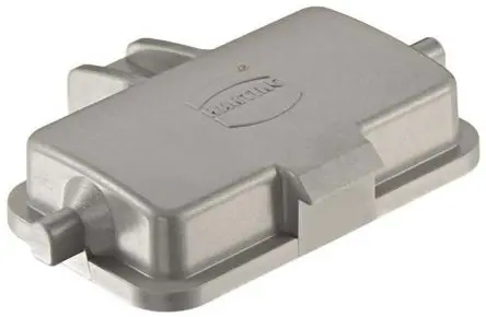 Produktfoto 1 von HARTING Han B Schutzabdeckung für Bocklager, Stecker, Seitlich, 250V, 2-polig, 2.08 mm², 0.5 mm², 10B