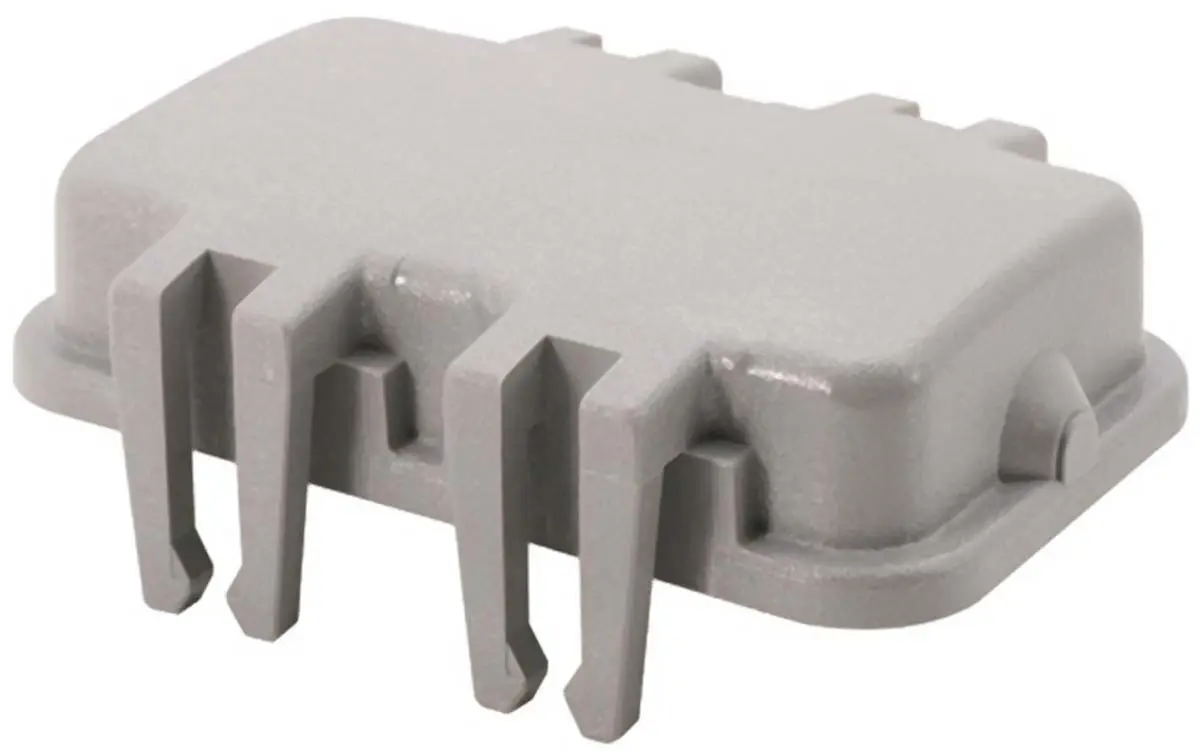Produktfoto 1 von HARTING 930 Schutzabdeckung, Buchse, Seitlich, 250 V, 4-polig, 2.08 mm², 0.5 mm², 10B