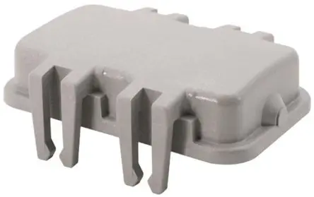 Produktfoto 1 von HARTING 930 Schutzabdeckung, Buchse, Seitlich, 250V, 4-polig, 2.08 mm², 0.5 mm², 10B