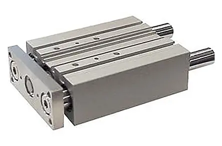 Produktfoto 1 von SMC MGP R 1/8 Pneumatik-Führungszylinder doppeltwirkend, Bohrung Ø 20mm / Hub 25mm bis 1 MPa