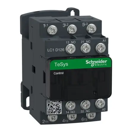 Produktfoto 1 von Schneider Electric TeSyS D Schütz 110V ac-Spule, 3-polig, 300 V dc, 690V ac / 25 A 110V ac 7.5 kW 3 Schließer