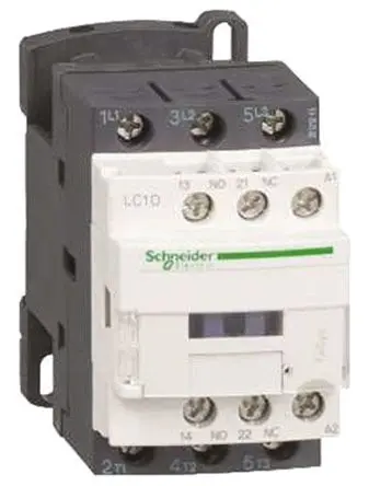 Produktfoto 1 von Schneider Electric TeSyS D Schütz 110V ac-Spule, 3-polig, 300 V dc, 690V ac / 32 A 110V ac 7.5 kW 3 Schließer