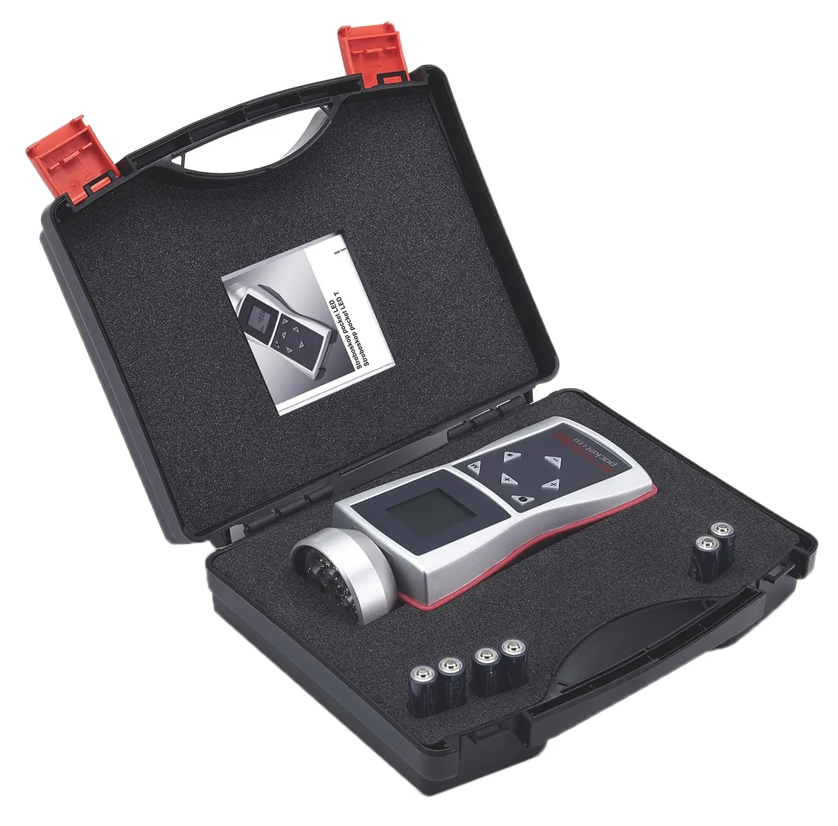 Produktfoto 1 von RS PRO Tragbares Stroboskop, max. ±0.02 %, Weiß, 30 rpm /300000rpm, 30 fp/min