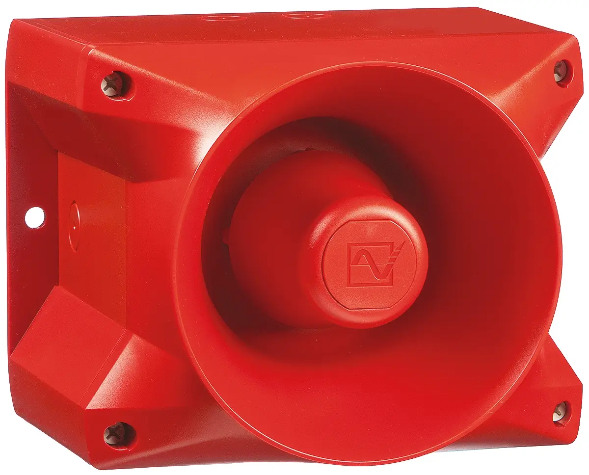 Produktfoto 1 von Pfannenberg PA 20  Elektronischer Signalgeber IP66 230 V ac 80-Ton Rot