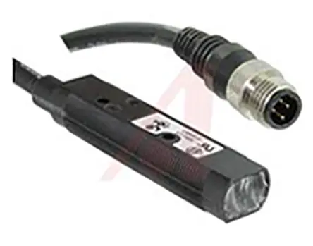 Produktfoto 1 von Eaton Kubisch Optischer Sensor, Diffus, Bereich 5 mm, NPN/PNP Ausgang, 4-poliger Steckverbinder