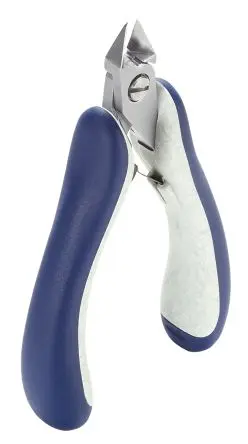 Produktfoto 1 von ideal-tek ESD-Sicherheit Glatt Seitenschneider 125 mm / Backen 12.5mm, Schneidleistung 1.6 mm